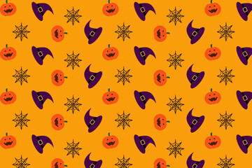 seamless pattern of halloween