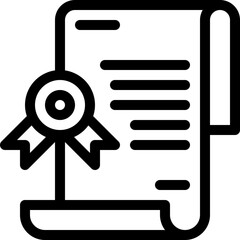 certificate icon