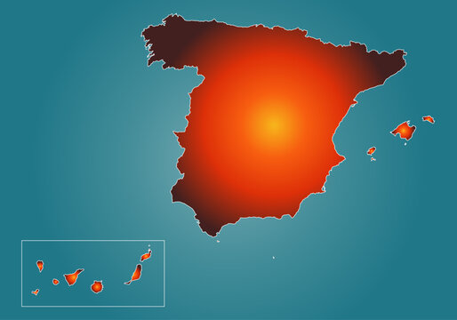 Ola de calor en Espa&ntilde;a. Calentamiento global