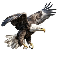 eagle isolated on white background
