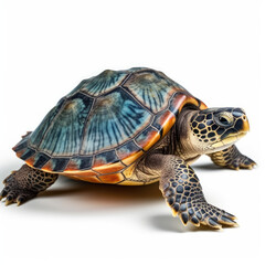 Obraz premium turtle isolated on white background