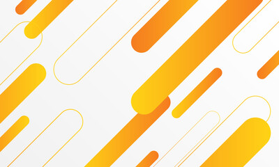 Abstract liquid shape Orange gradient template banner with gradient color dot technology background Design with vector design