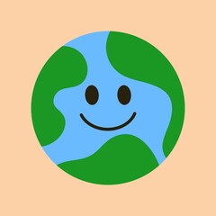 Earth backgrounds set