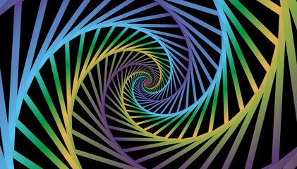 design art background spiral illustration