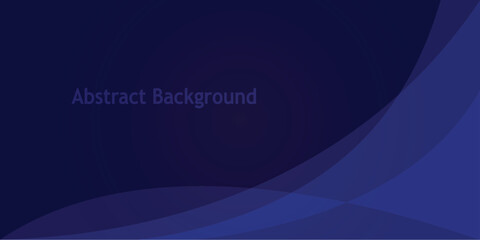 Abstract curve line on dark blue background vector