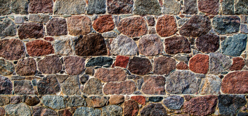 Natural texture wallpaper backgrounds in the form of a photo of stone and wood brick walls from the vicinity of the city of Białystok in Podlasie, Poland.