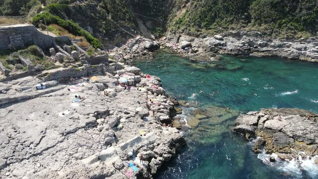 Bagni regina giovanna Drone from Sorrento