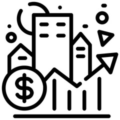 property outline style icon