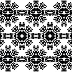 Obraz premium geometric cool abstract floral pattern