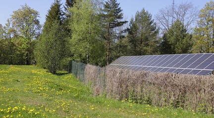 Fototapeta na wymiar solar power ecology energy panels