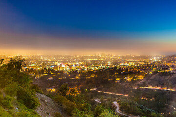 Obraz premium scenic aerial view to skyline of San Francisco