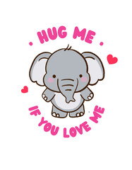 Cute Elephant(printable)