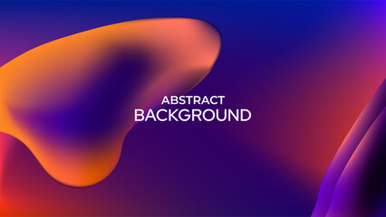 ABSTRACT BLURRED BACKGROUND ELEGANT GRADIENT MESH  BLUE PURPLE SMOOTH COLOR DESIGN VECTOR TEMPLATE GOOD FOR MODERN WEBSITE, WALLPAPER, COVER DESIGN 
