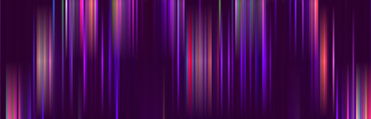 Trendy glitch pattern on dark background. Modern style vector. Abstract geometric elements