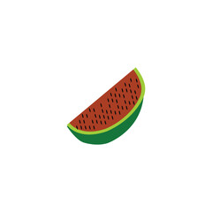 water melon icon design vector illustration