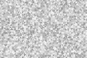 Minimalist empty triangular white gray universal background. Abstract elegant geometric seamless pattern for business, corporate, talks, and seminar presentation. Vector illustration - obrazy, fototapety, plakaty