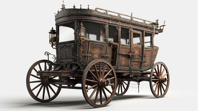 1850s Carriage - Carruagem Anos 1850