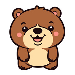 Cute Cartoon Teddy Bear 