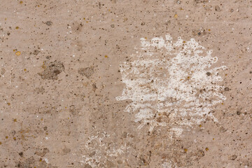 concrete texture background, rustic with whitewashed patch.