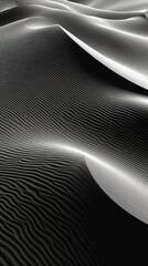 photographs of desert of surfaces, dark gray and white. AI generative