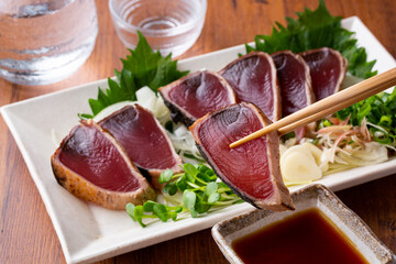 鰹のタタキ