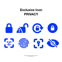 Revolutionary, efficient, and essential symbol of Privacy Icon