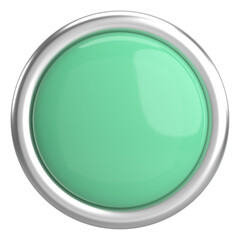 3D unchecked checkbox. Empty checkbox. 3D illustration.