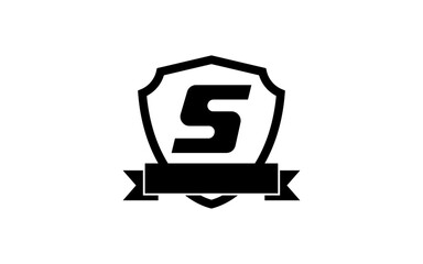 S Letter logo template with modern style.