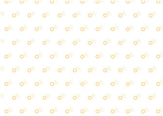 かわいい流れ星のイラストパターン素材、ベクター、スウォッチ