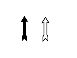 Arrow letter I logo icon design vector. Icon logo element vector. I Letter and Arrow Logo Business Template Vector Icon. Stock Vector