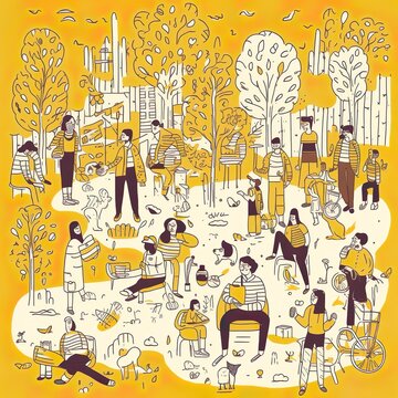 Bocetos de Parques P&uacute;blicos: Explorando la Recreaci&oacute;n y la Libertad al Aire Libre