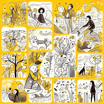Bocetos de Parques P&uacute;blicos: Explorando la Recreaci&oacute;n y la Libertad al Aire Libre