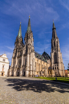 Saint Wenceslas Cathedral In Olomouc, Czech Republic.