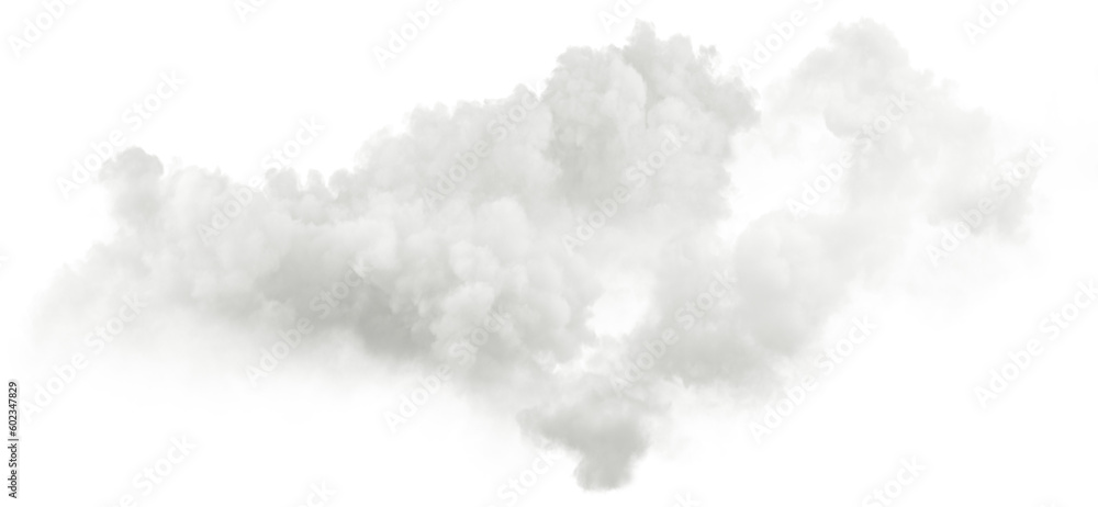 Wall mural Clip art heaven soft clouds shapes isolated 3d render png - Wall murals