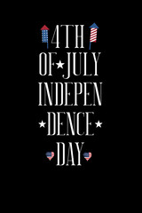  4th of July - Independence Day t-shirt design