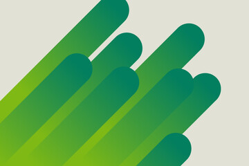 Abstract gradient green color splash geometric graphic. Vector illustration for background wallpaper poster and presentation