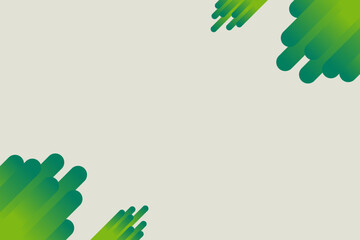 Abstract gradient green color splash geometric graphic. Vector illustration for background wallpaper poster and presentation