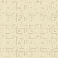 Technology seamless pattern