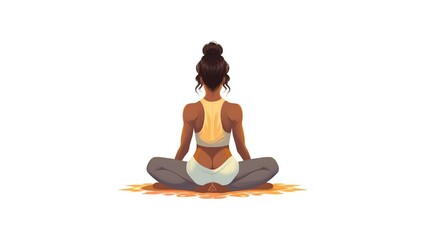 international yoga day. yoga body posture. Woman practicing yoga.