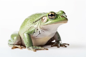Fototapeta premium frog on white background