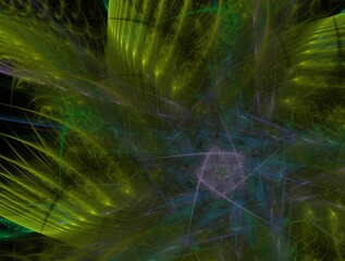 Imaginatory fractal abstract background Image