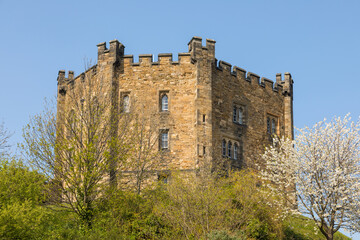 A Norman castle in Durham, UK.