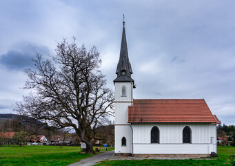 Fototapeta na wymiar Holzkirche Elend