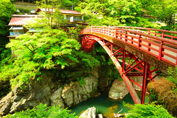 三峰登竜渓_橋_埼玉県秩父市大滝
