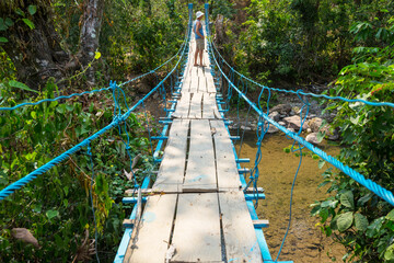 Fototapeta premium Tourist in Honduras