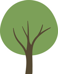 Decorative Simple Tree Illustration