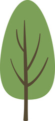 Decorative Simple Tree Illustration