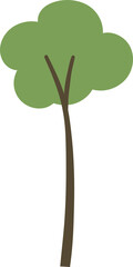 Decorative Simple Tree Illustration