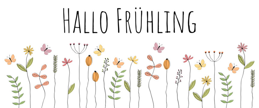 Hallo Frühling"-Bilder: Stock-Fotos & -Videos. | Adobe Stock