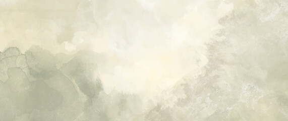 Vector watercolor art background. Old paper. Aged vintage watercolour texture for cover design, cards or banner. Pastel color illustration. Wall. Brushstrokes. Painted grunge template for design.
